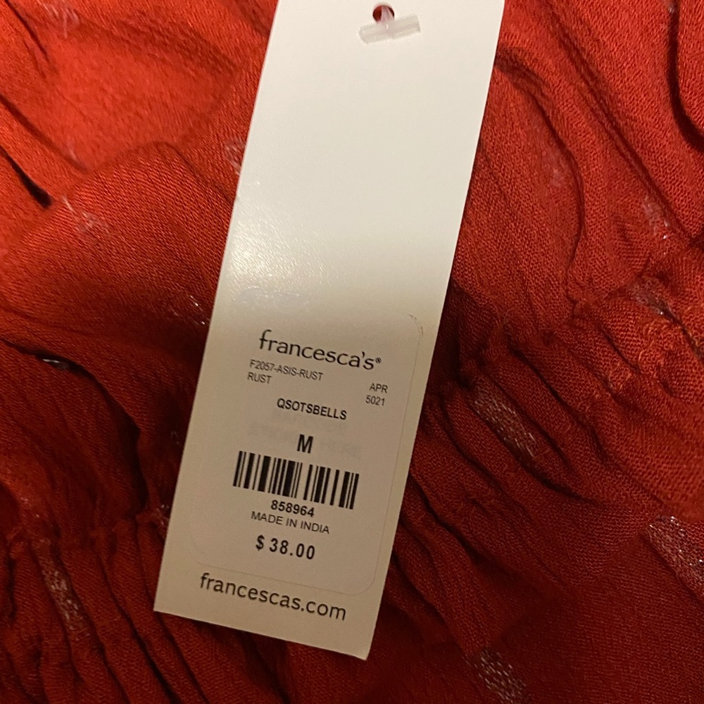 Red top from Francescas - Picture 3 of 3